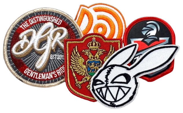Custom patches made by Canadian patch makers for businesses and teams