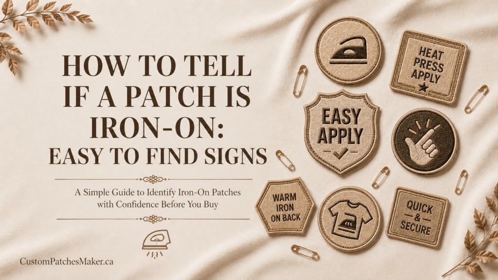 How to Tell If a Patch Is Iron-On: Easy to Find Signs