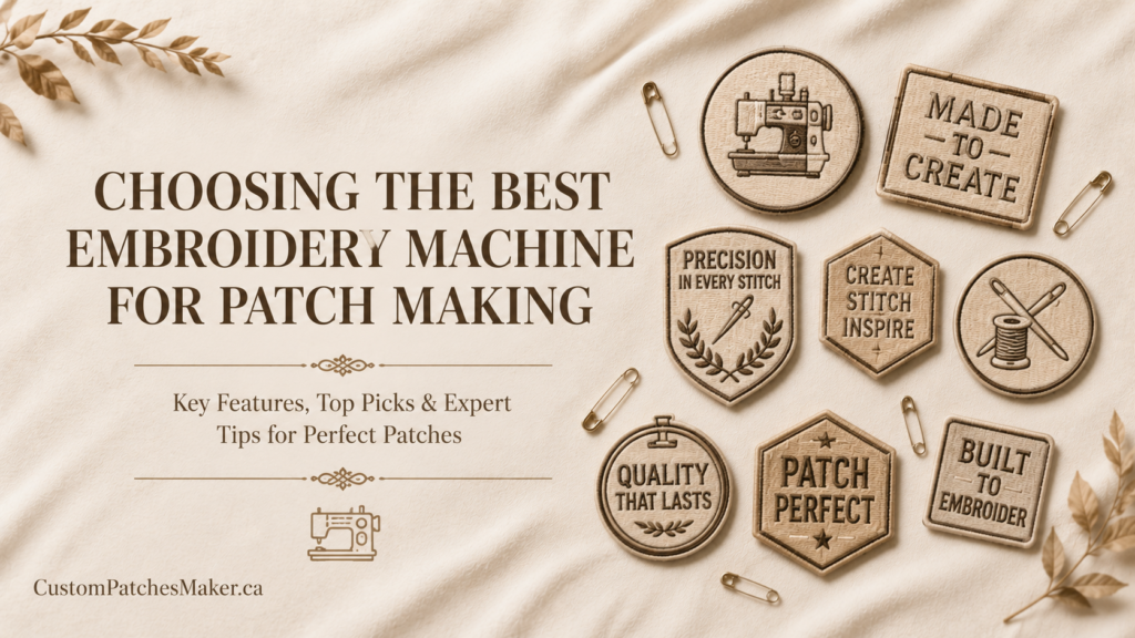 best embroidery machine for patches