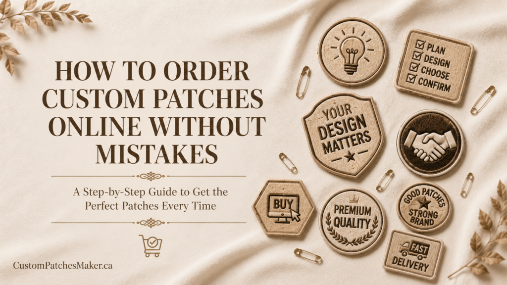 How to Order Custom Patches Online Without Mistakes