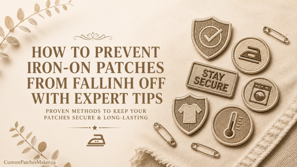 How to Prevent Iron-On Patches From Falling Off