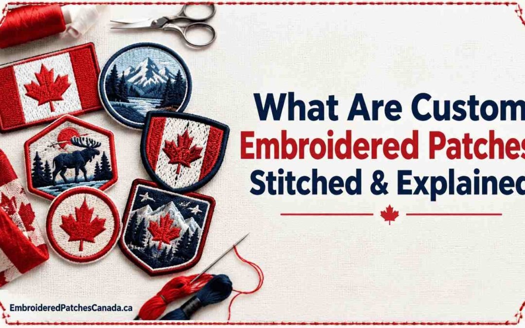 What Are Custom Embroidered Patches? Stitched & Explained